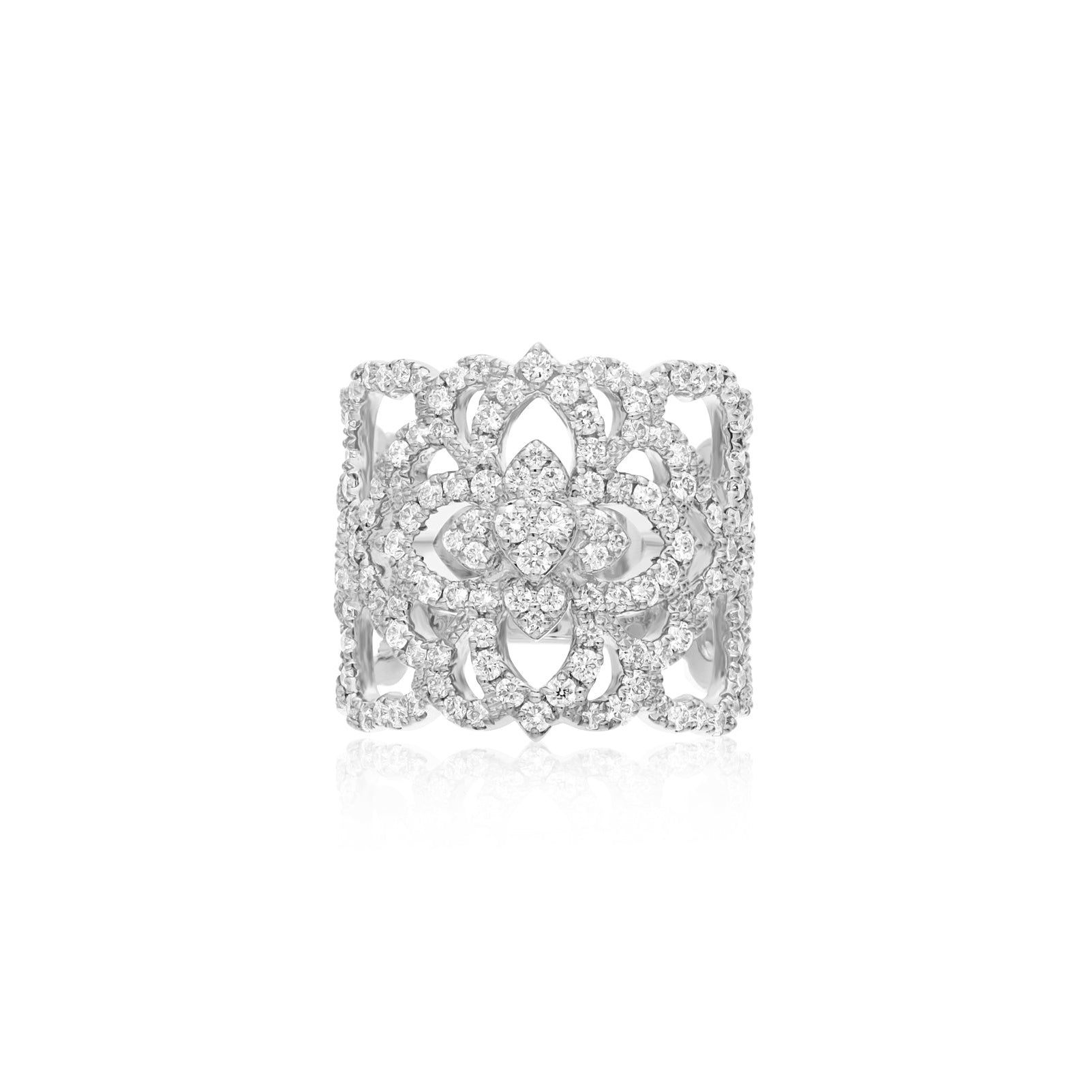 VEGA HEART LACE DIAMOND RING
