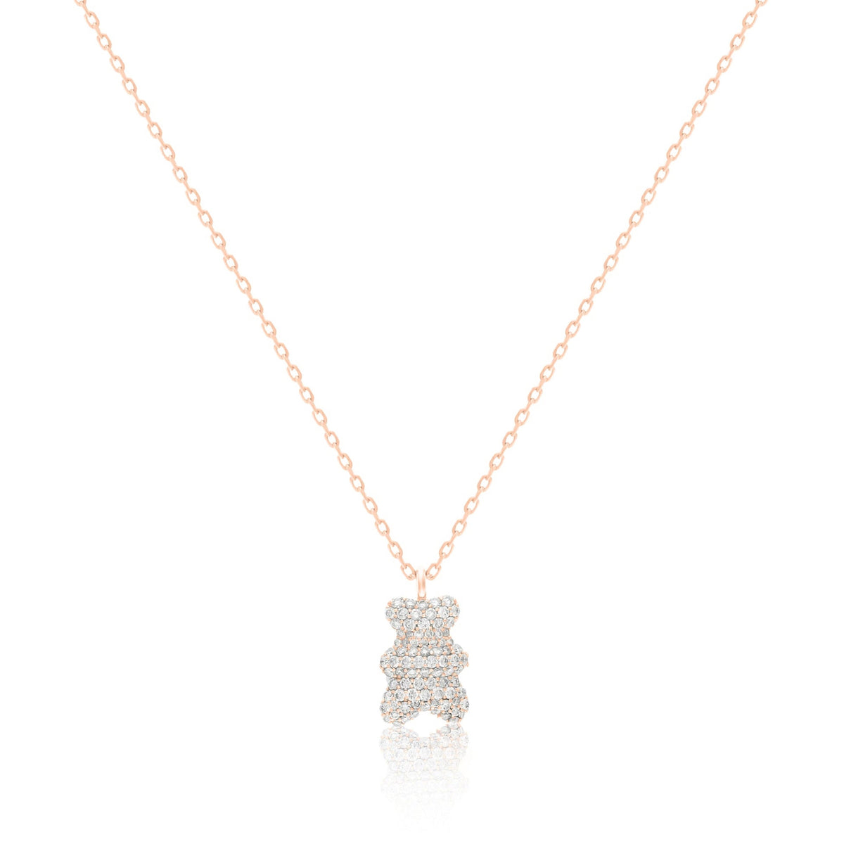 VEGA TEDDY DIAMOND NECKLACE