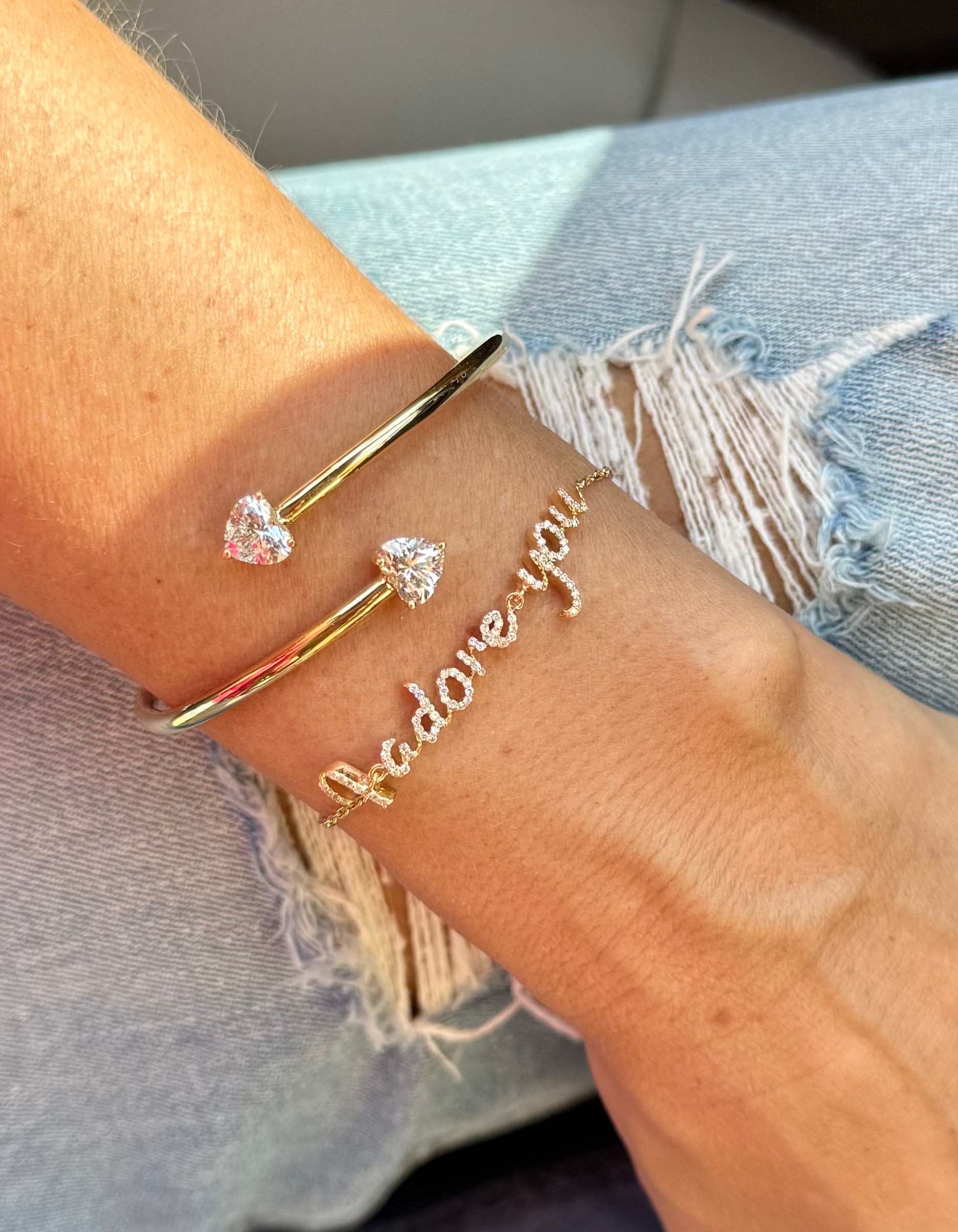 VEGA I ADORE YOU DIAMOND BRACELET