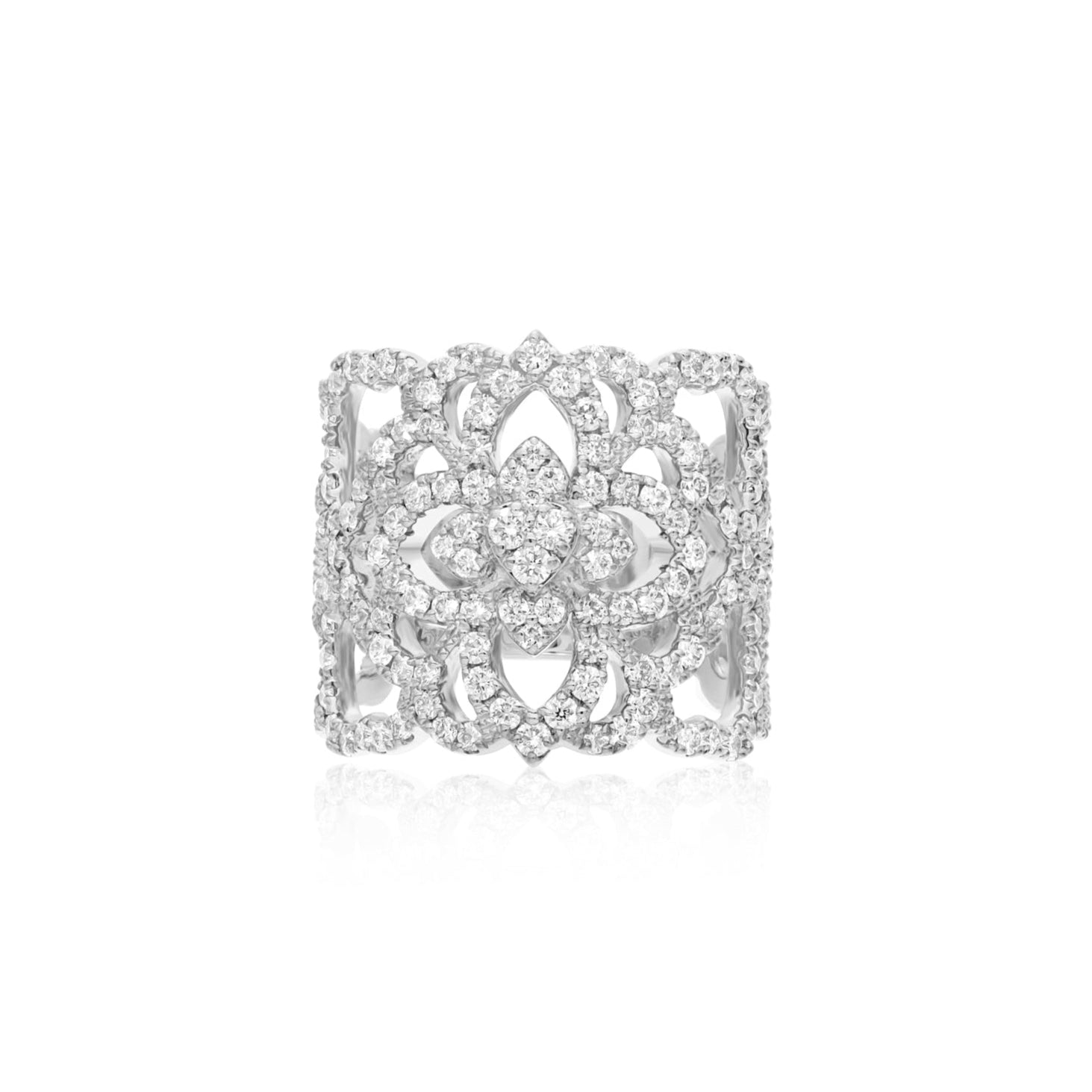 VEGA HEART LACE DIAMOND RING