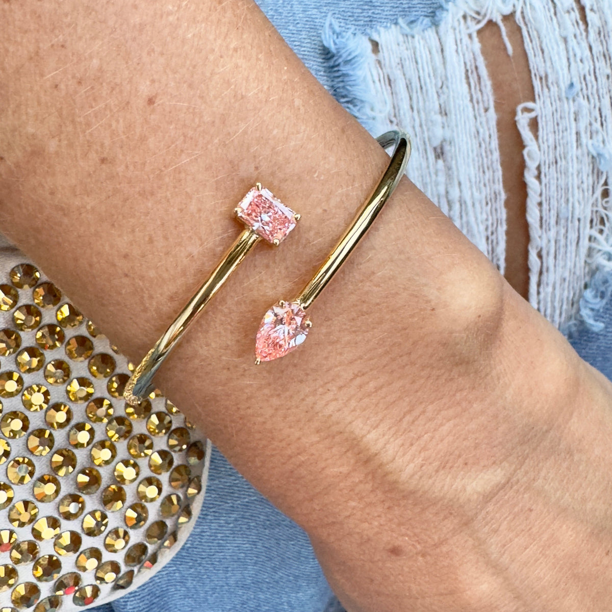 VEGA 2 CT PINK DIAMONDS BRACELET
