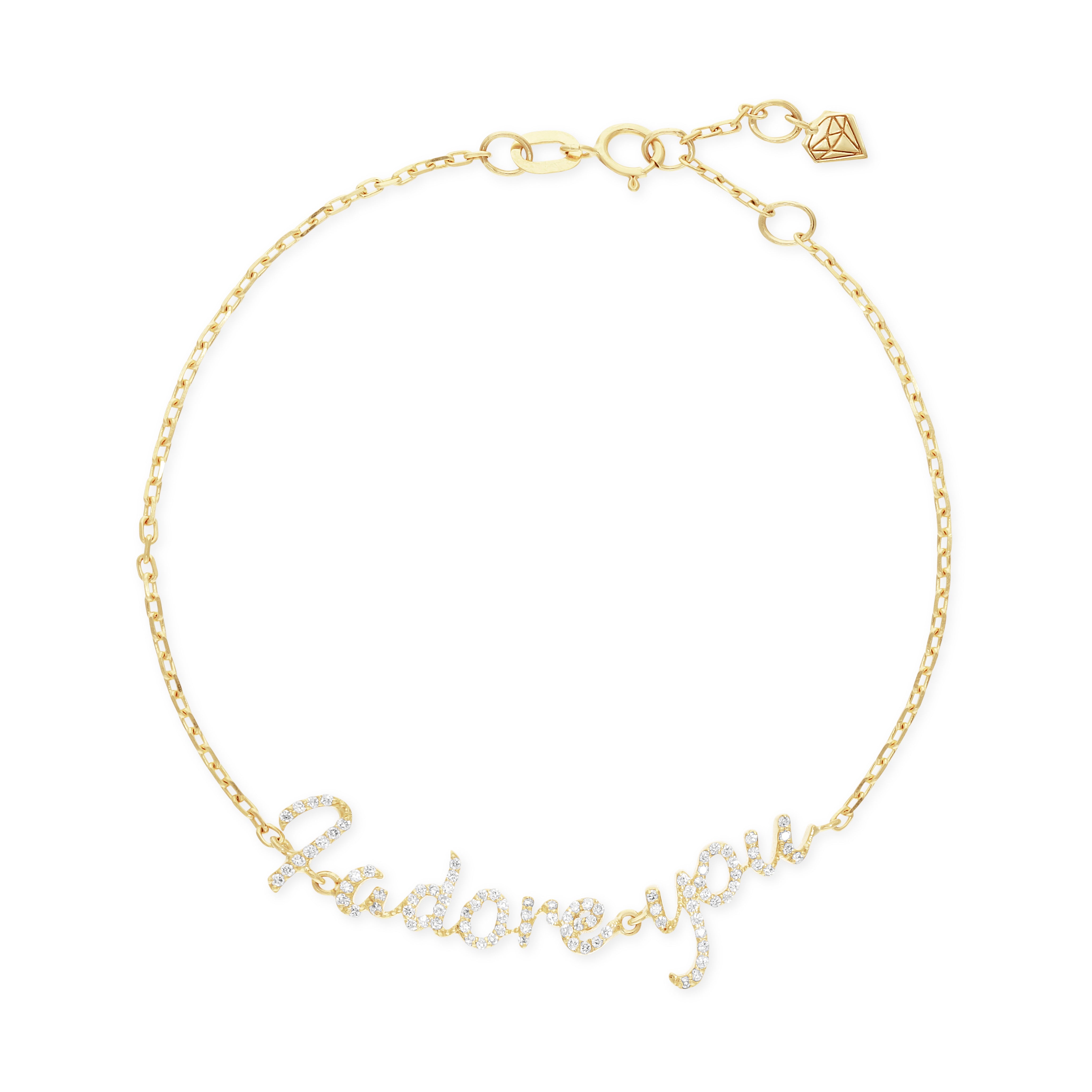 VEGA I ADORE YOU DIAMOND BRACELET