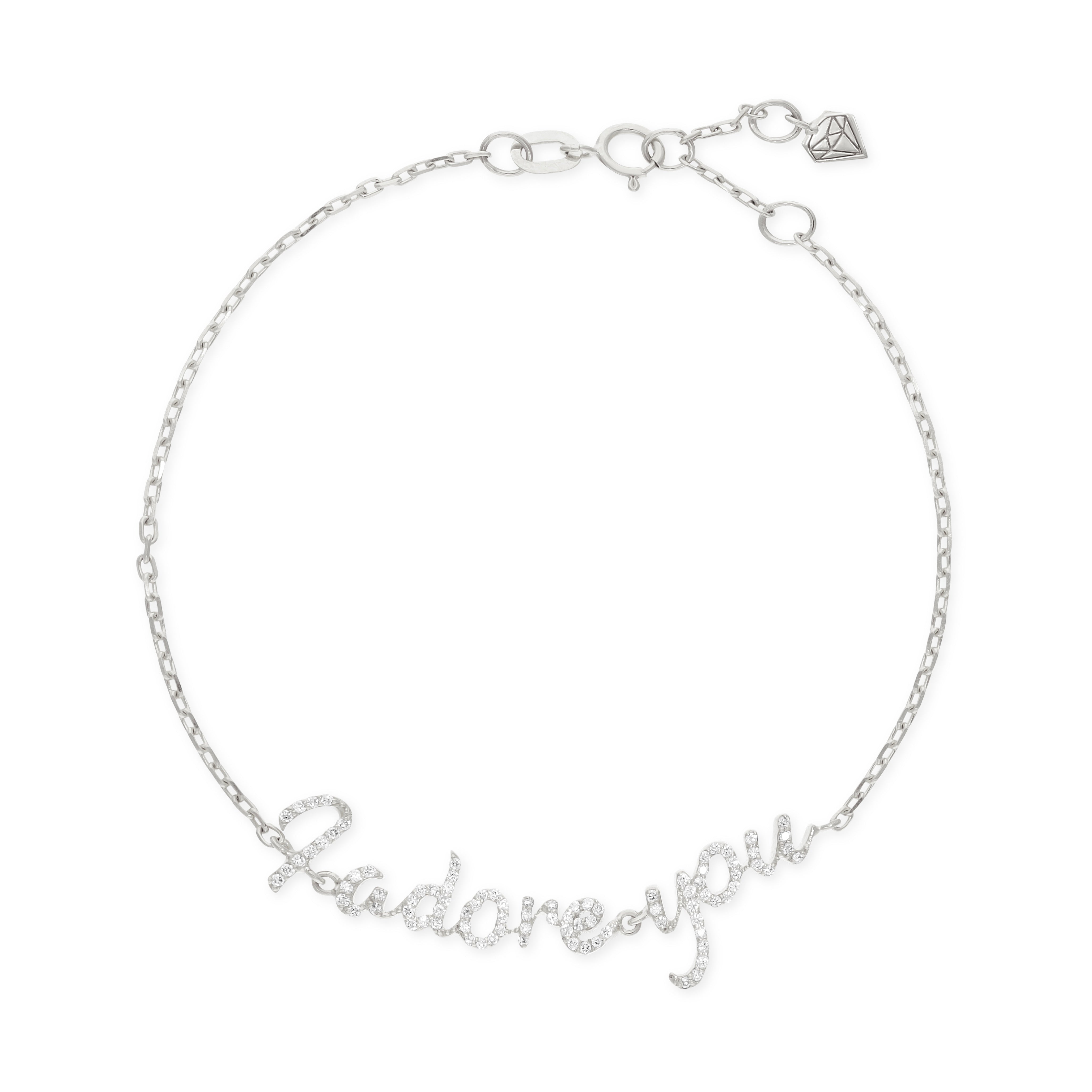 VEGA I ADORE YOU DIAMOND BRACELET