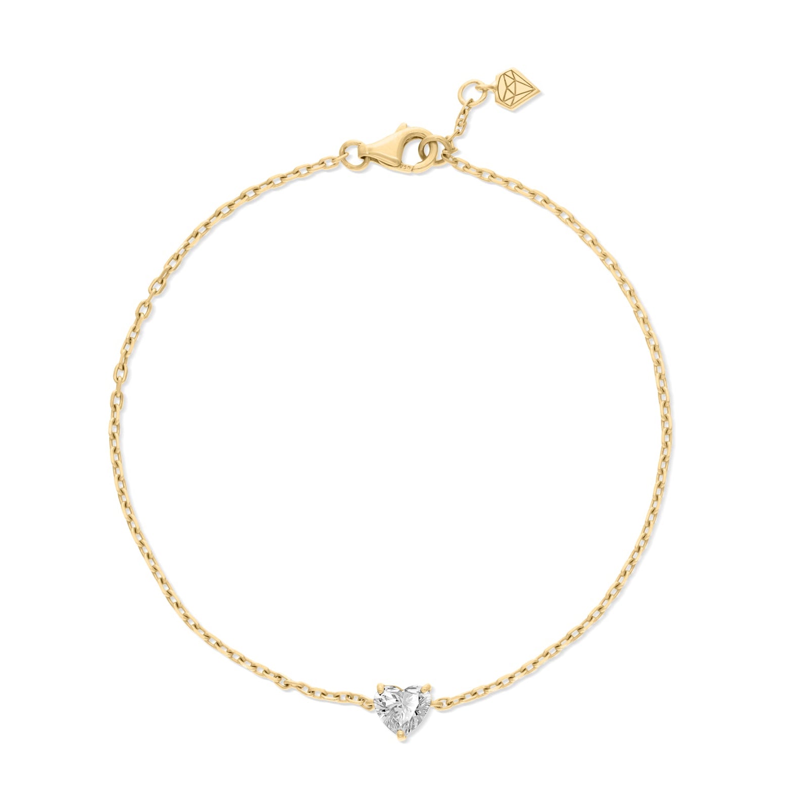 VEGA HEART DIAMOND BRACELET
