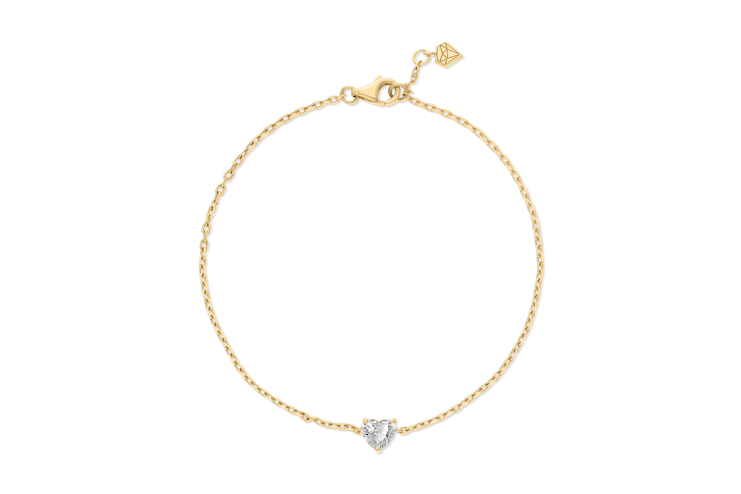 VEGA HEART DIAMOND BRACELET