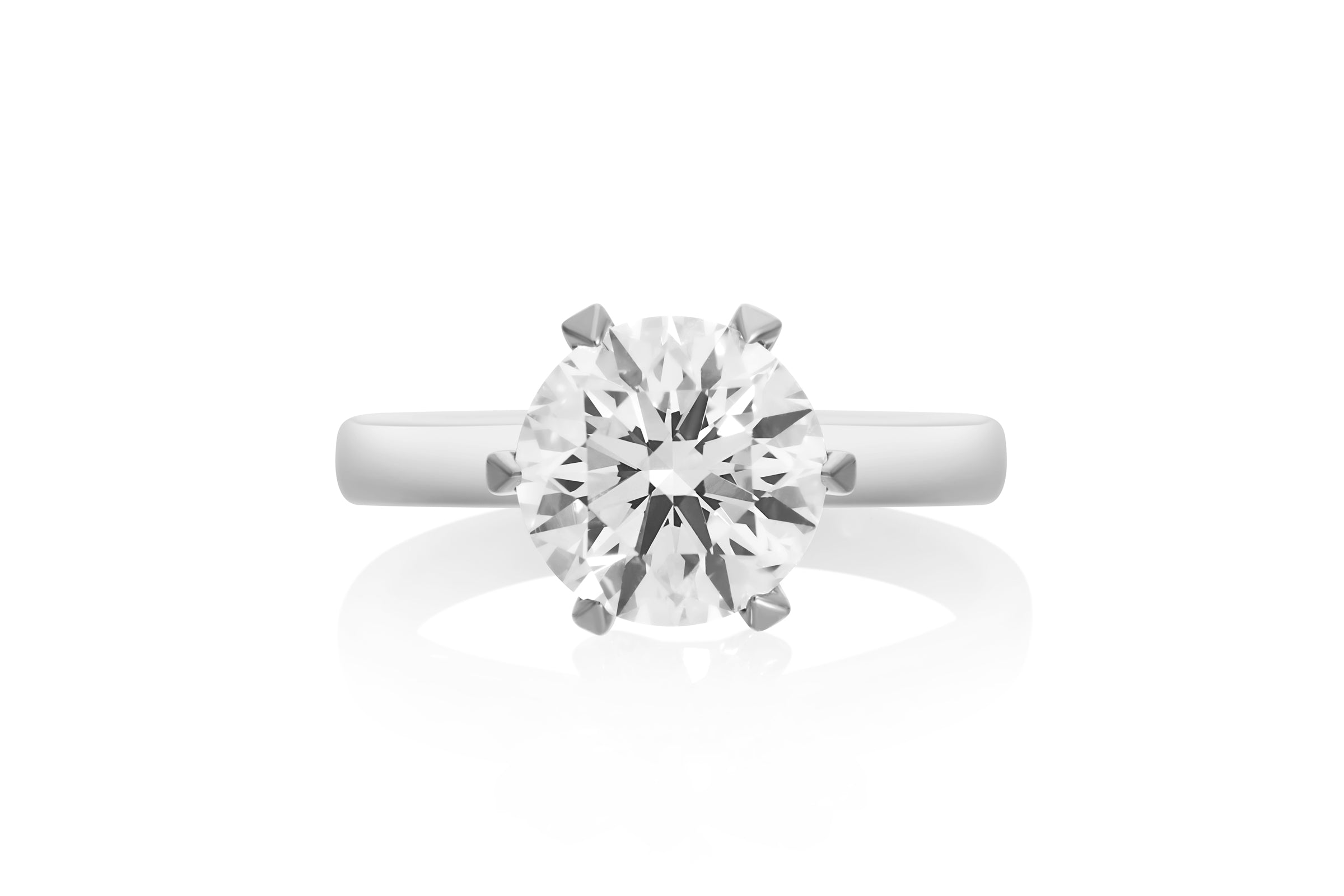 VEGA 2 CT BRILLIANT SOLITAIRE DIAMOND RING