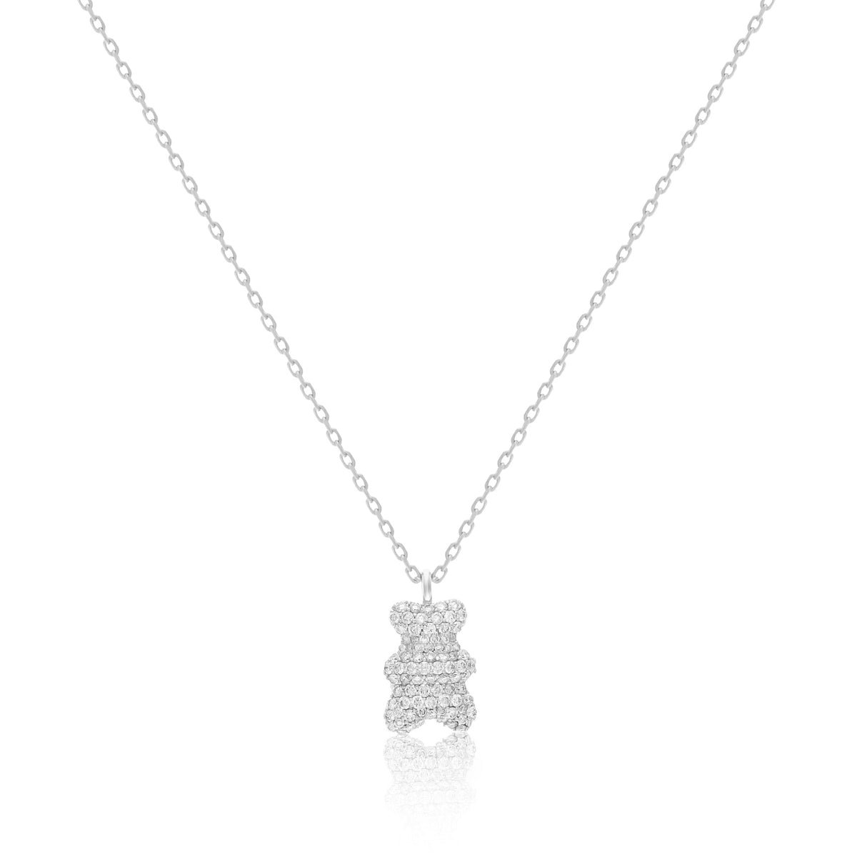 VEGA TEDDY DIAMOND NECKLACE